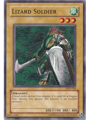 Lizard Soldier - LOD-038 - Common