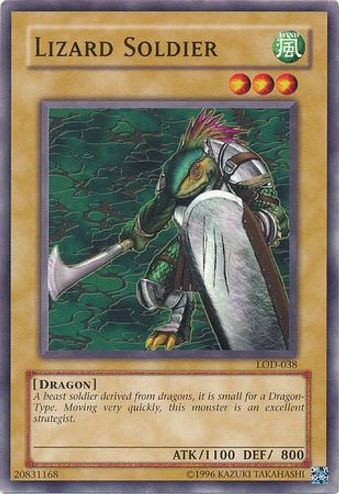 Lizard Soldier - LOD-038 - Common