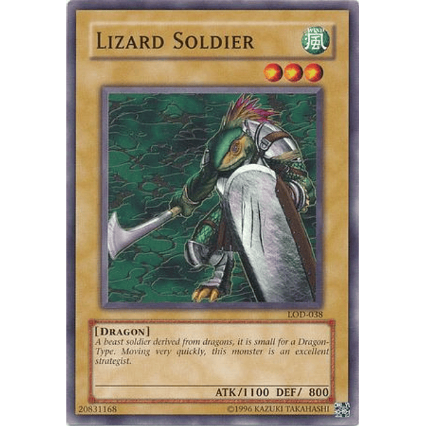 Lizard Soldier - LOD-038 - Common