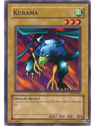 Kurama - LOB-039 - Common 
