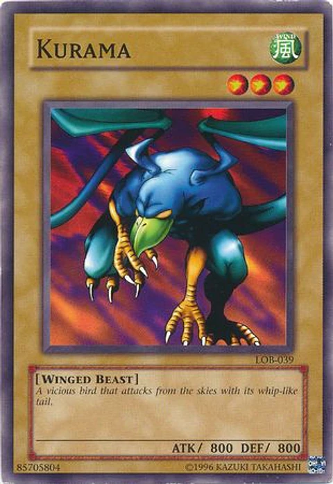 Kurama - LOB-039 - Common 