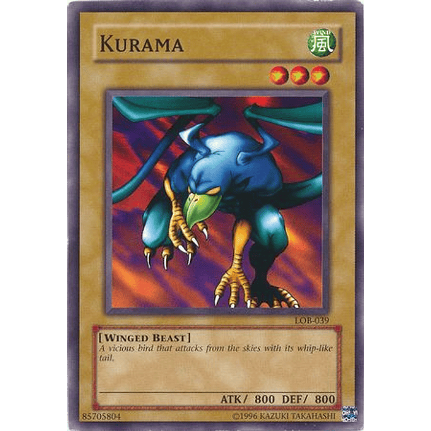 Kurama - LOB-039 - Common 