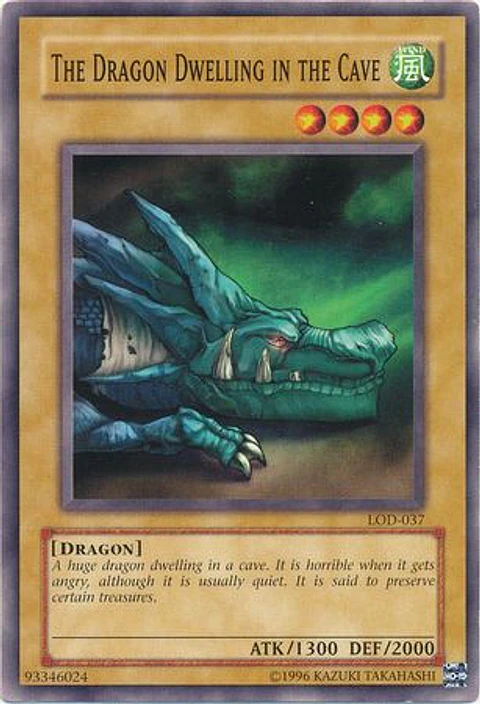 The Dragon Dwelling In The Cave - LOD-037 - Common