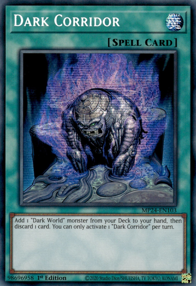Dark Corridor - MP24-EN103 - Prismatic Secret Rare 1