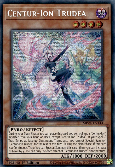 Centur-Ion Trudea - MP24-EN144 - Prismatic Secret Rare