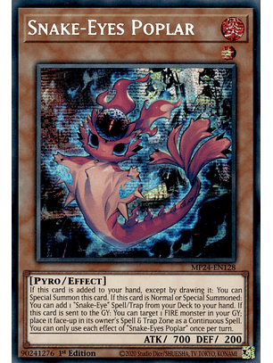 Snake-Eyes Poplar - MP24-EN128 - Prismatic Secret Rare