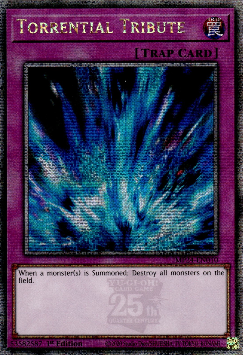 Torrential Tribute - MP24-EN010 - Quarter Century Secret Rare 1