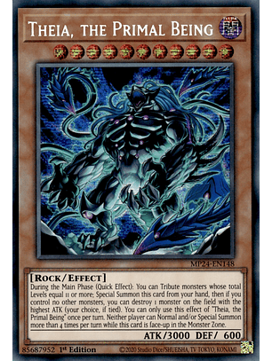 Theia, the Primal Being - MP24-EN148 - Prismatic Secret Rare