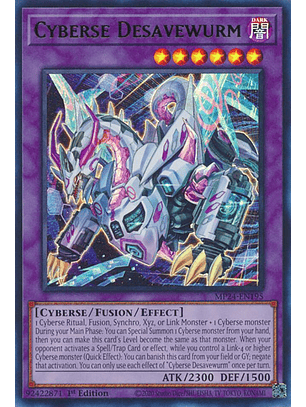 Cyberse Desavewurm - MP24-EN195 - Ultra Rare 