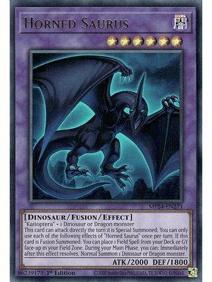 Horned Saurus - MP24-EN271 - Ultra Rare 