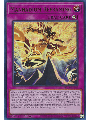 Mannadium Reframing - MP24-EN199 - Ultra Rare 