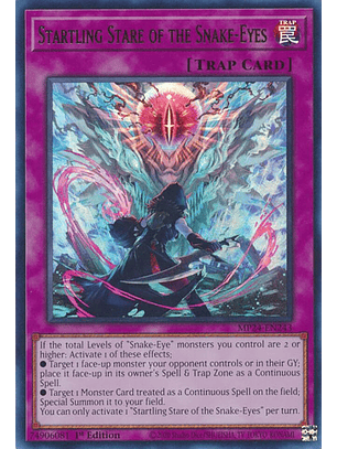 Startling Stare of the Snake-Eyes - MP24-EN243 - Ultra Rare 