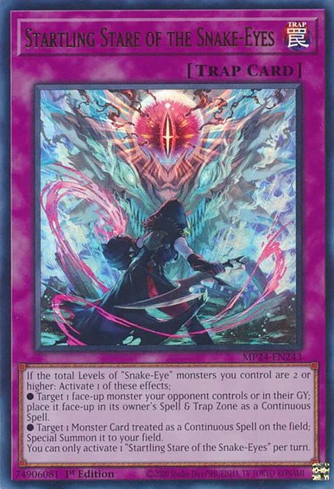 Startling Stare of the Snake-Eyes - MP24-EN243 - Ultra Rare 