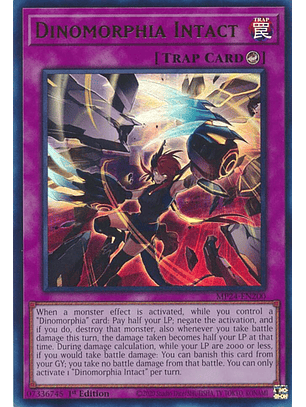 Dinomorphia Intact - MP24-EN200 - Ultra Rare 