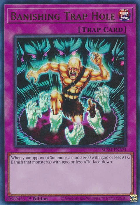 Banishing Trap Hole - MP24-EN224 - Ultra Rare 