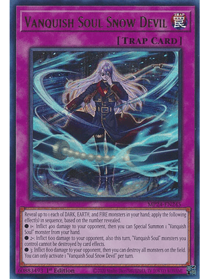 Vanquish Soul Snow Devil - MP24-EN245 - Ultra Rare 