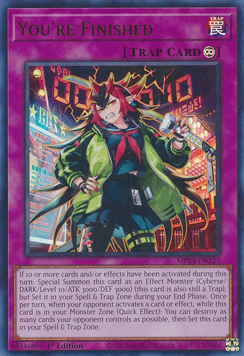 You're Finished - MP24-EN225 - Ultra Rare 