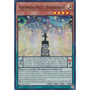 Performapal Duelist Extraordinaire - MP24-EN265 - Ultra Rare 