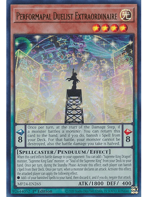 Performapal Duelist Extraordinaire - MP24-EN265 - Ultra Rare 
