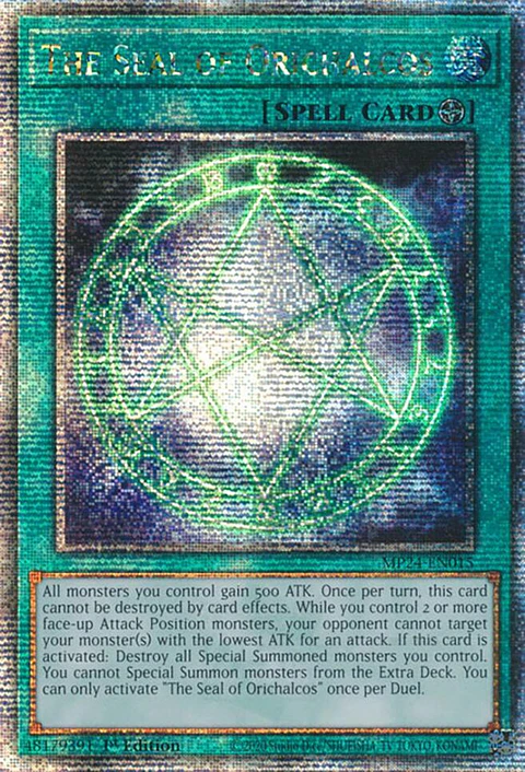 The Seal of Orichalcos - MP24-EN015 - Quarter Century Secret Rare