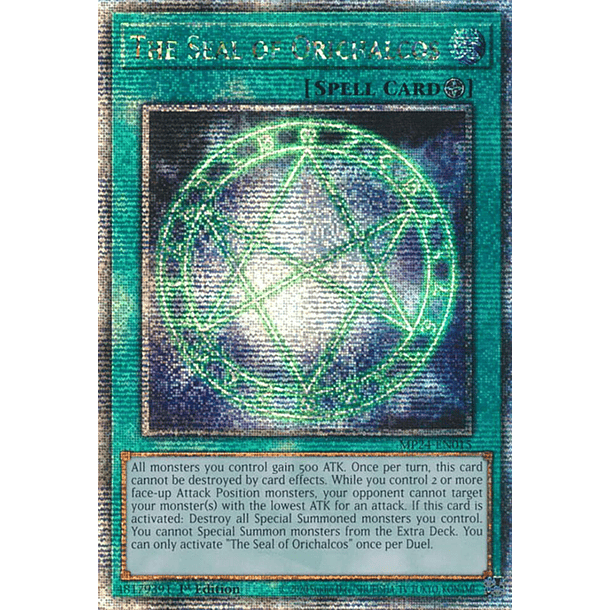 The Seal of Orichalcos - MP24-EN015 - Quarter Century Secret Rare