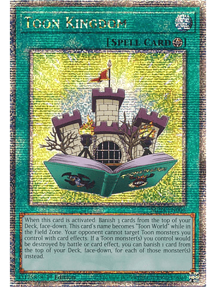 Toon Kingdom - MP24-EN006 - Quarter Century Secret Rare