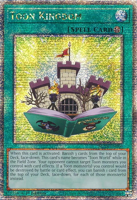 Toon Kingdom - MP24-EN006 - Quarter Century Secret Rare