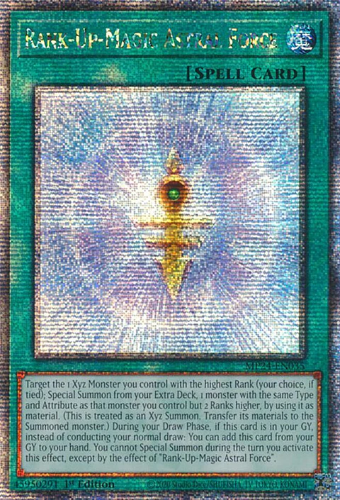 Rank-Up-Magic Astral Force - MP24-EN035 - Quarter Century Secret Rare