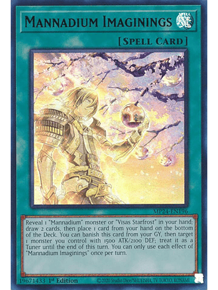 Mannadium Imaginings - MP24-EN196 - Ultra Rare 
