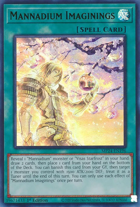 Mannadium Imaginings - MP24-EN196 - Ultra Rare 