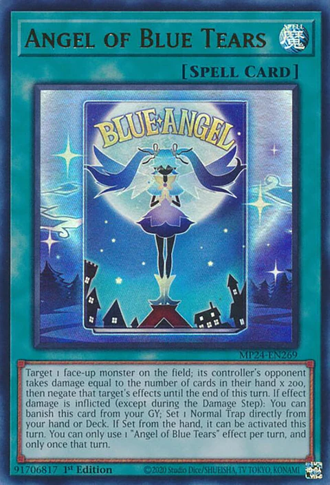 Angel of Blue Tears - MP24-EN269 - Ultra Rare 