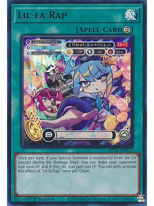 Lil-la Rap - MP24-EN255 - Ultra Rare 