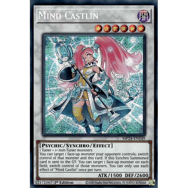 Mind Castlin - MP24-EN149 - Prismatic Secret Rare