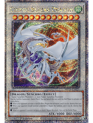 Cosmic Blazar Dragon - MP24-EN029 - Quarter Century Secret Rare