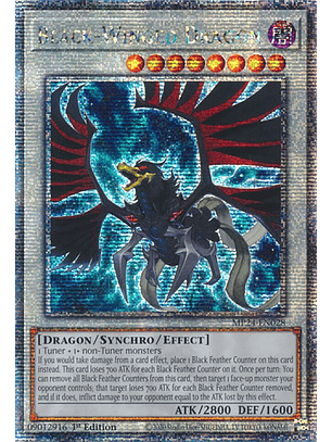 Black-Winged Dragon - MP24-EN028 - Quarter Century Secret Rare