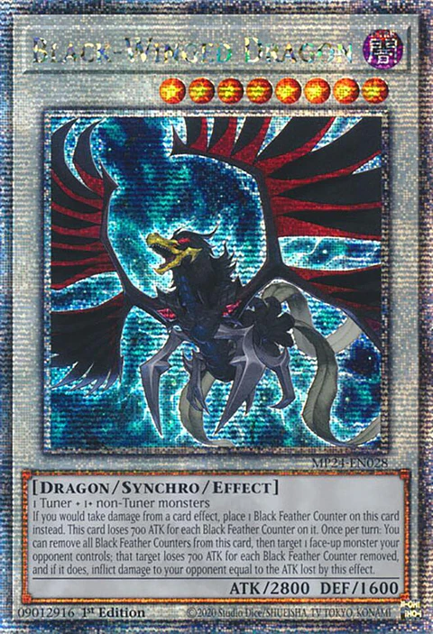 Black-Winged Dragon - MP24-EN028 - Quarter Century Secret Rare