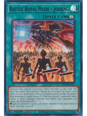 Battle Royal Mode - Joining - MP24-EN267 - Ultra Rare 