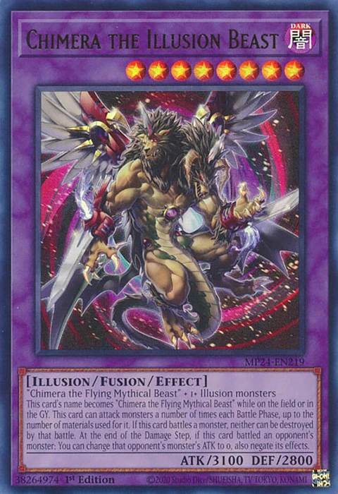 Chimera the Illusion Beast - MP24-EN219 - Ultra Rare 