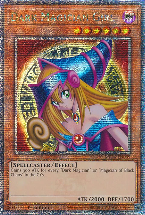 Dark Magician Girl - MP24-EN009 - Quarter Century Secret Rare
