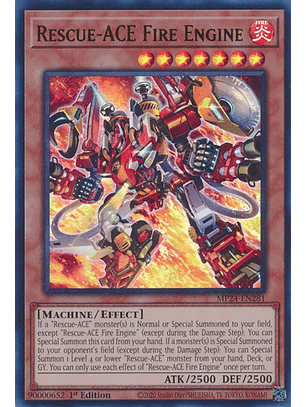 Rescue-ACE Fire Engine - MP24-EN281 - Ultra Rare 