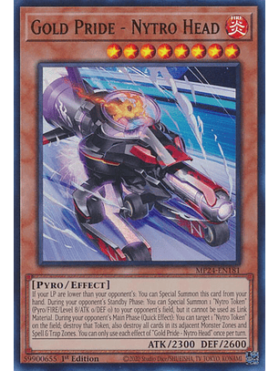 Gold Pride - Nytro Head - MP24-EN181 - Ultra Rare 