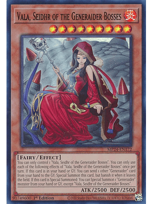 Vala, Seidhr of the Generaider Bosses - MP24-EN172 - Ultra Rare