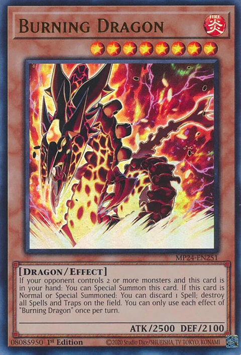 Burning Dragon - MP24-EN251 - Ultra Rare 
