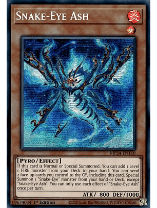 Snake-Eye Ash - MP24-EN110 - Prismatic Secret Rare