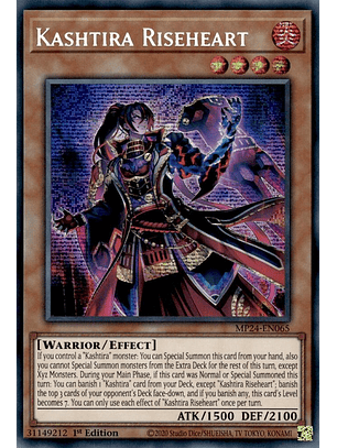 Kashtira Riseheart - MP24-EN065 - Prismatic Secret Rare