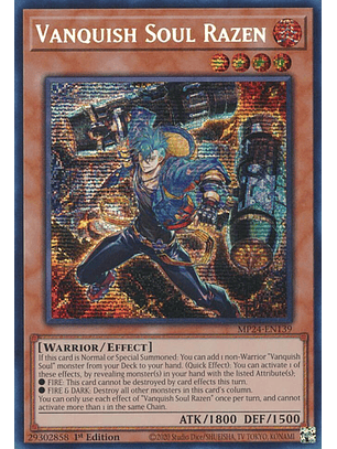 Vanquish Soul Razen - MP24-EN139 - Prismatic Secret Rare