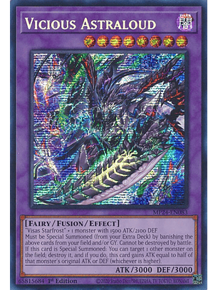 Vicious Astraloud - MP24-EN083 - Prismatic Secret Rare