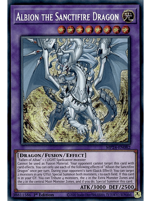 Albion the Sanctifire Dragon - MP24-EN082 - Prismatic Secret Rare