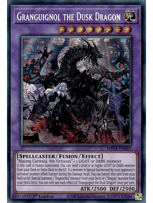 Granguignol the Dusk Dragon - MP24-EN067 - Prismatic Secret Rare