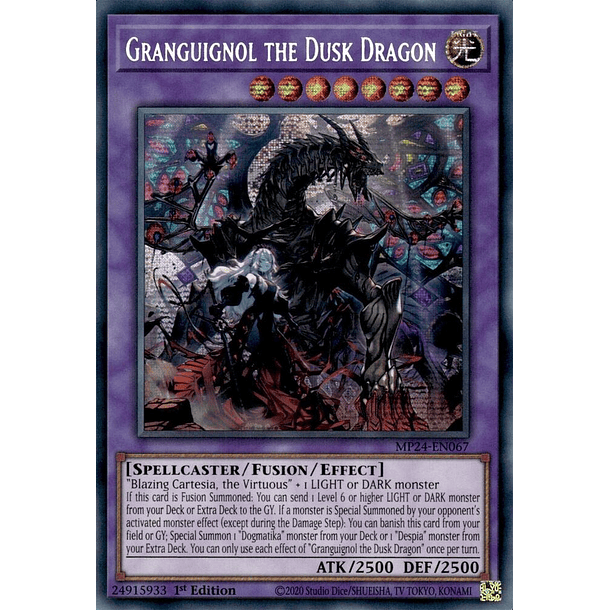 Granguignol the Dusk Dragon - MP24-EN067 - Prismatic Secret Rare